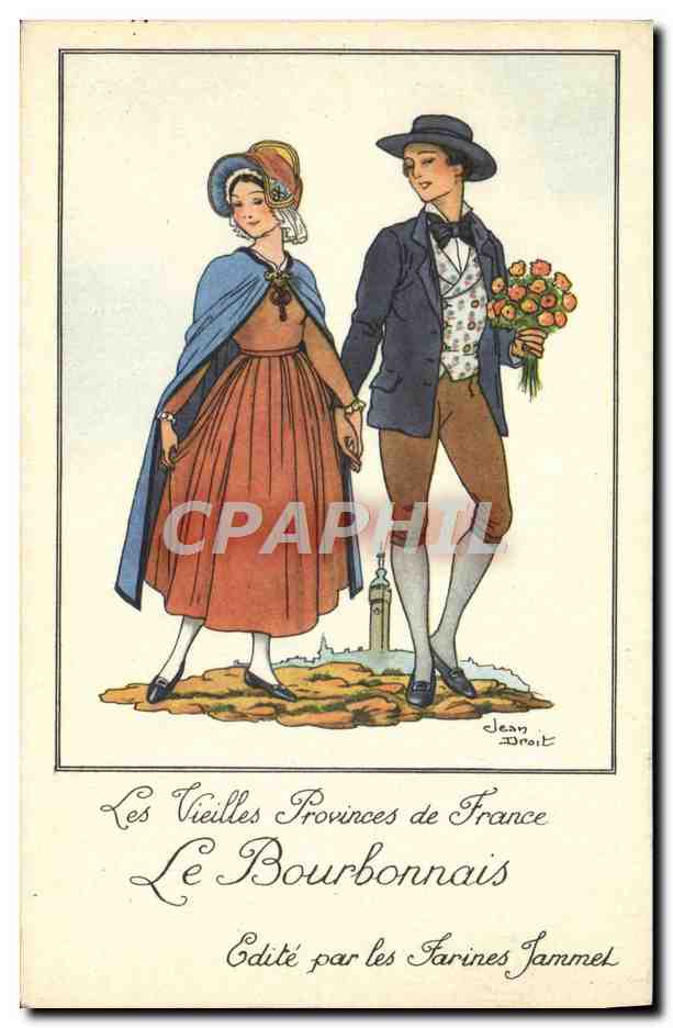 Les Vieilles Provinces de France — Le Bourbonnais — Édité par les Farines Jammet
