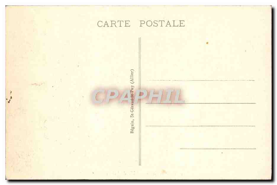 Ascension du Puy de Dôme — L'Auvergne pittoresque — Éditeur Ideal, n° 4296 — Verso