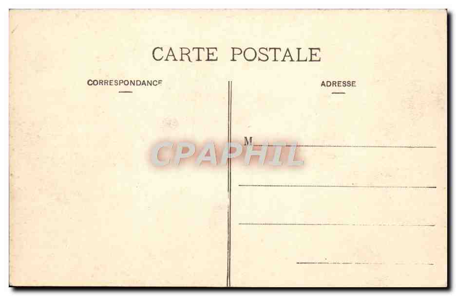 Hendaye (Basses-Pyrénées) — Le Casino et les Bains — Marcel Delboy, phototypie, Bordeaux — Verso