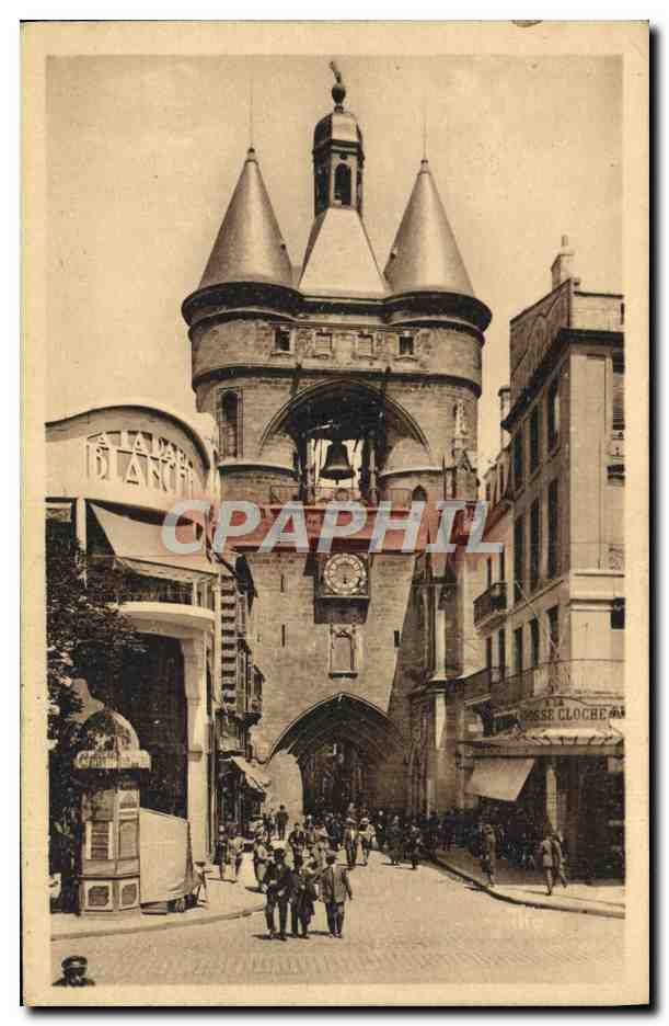 CPA Bordeaux La Grosse Cloche A la Dame Blanche
