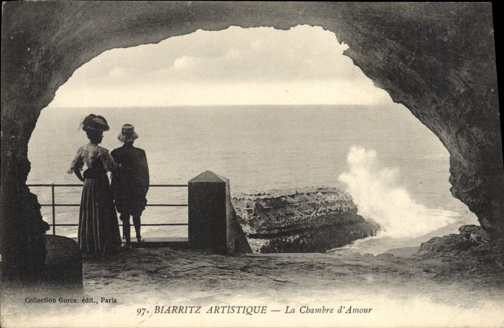 CPA Biarritz Artistique La Chambre d'Amour