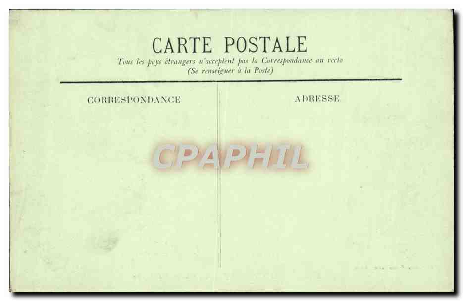CPA Biarritz Artistique La Chambre d'Amour — Verso