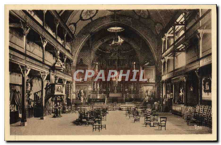 CPA Saint Jean de Luz Interieur de l'Eglise