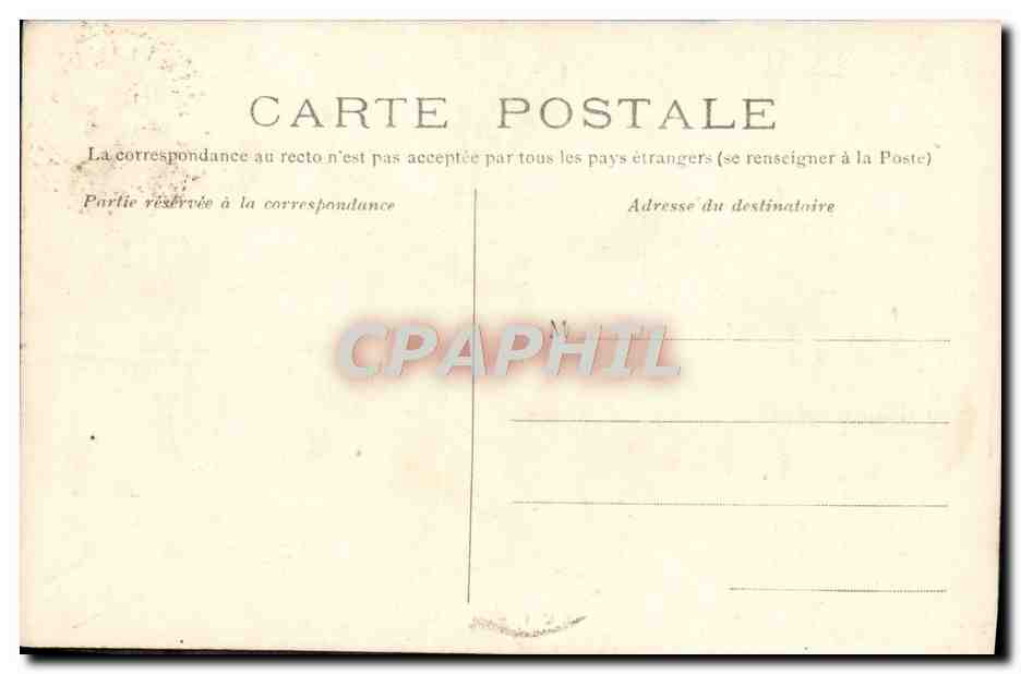 CPA Saint Leu Taverny Le Vieux chene — Back