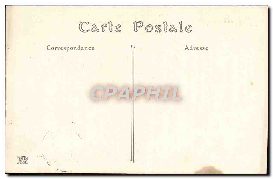 CPA Saint Leu Habite par la reine Hortense femme de Louis Bonaparle — Back