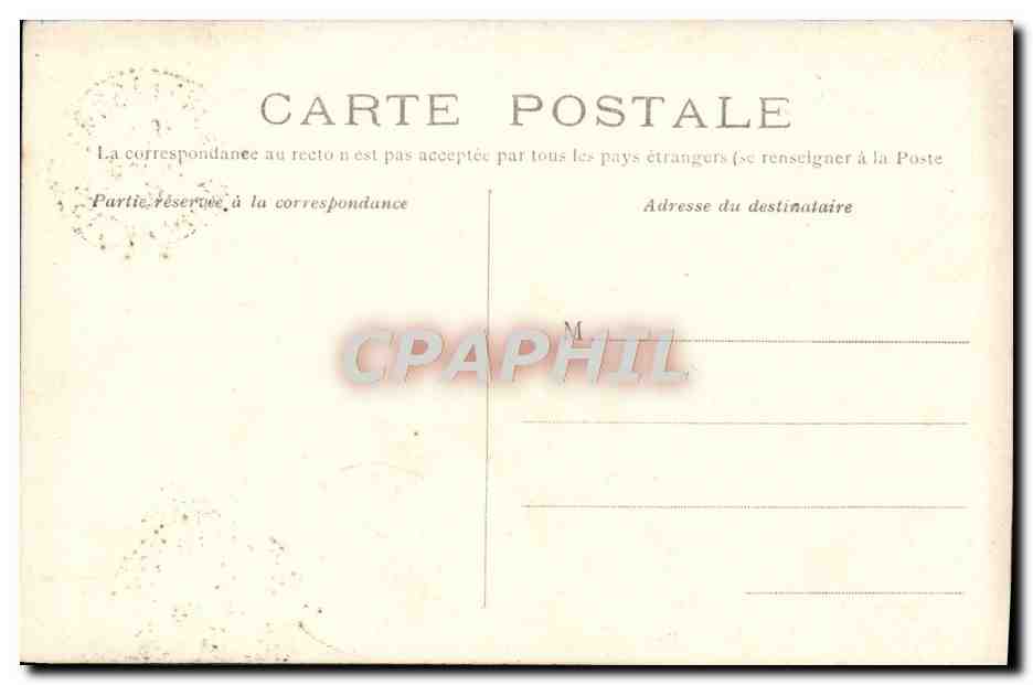 CPA Saint Leu Taverny L'Etang Godard — Back