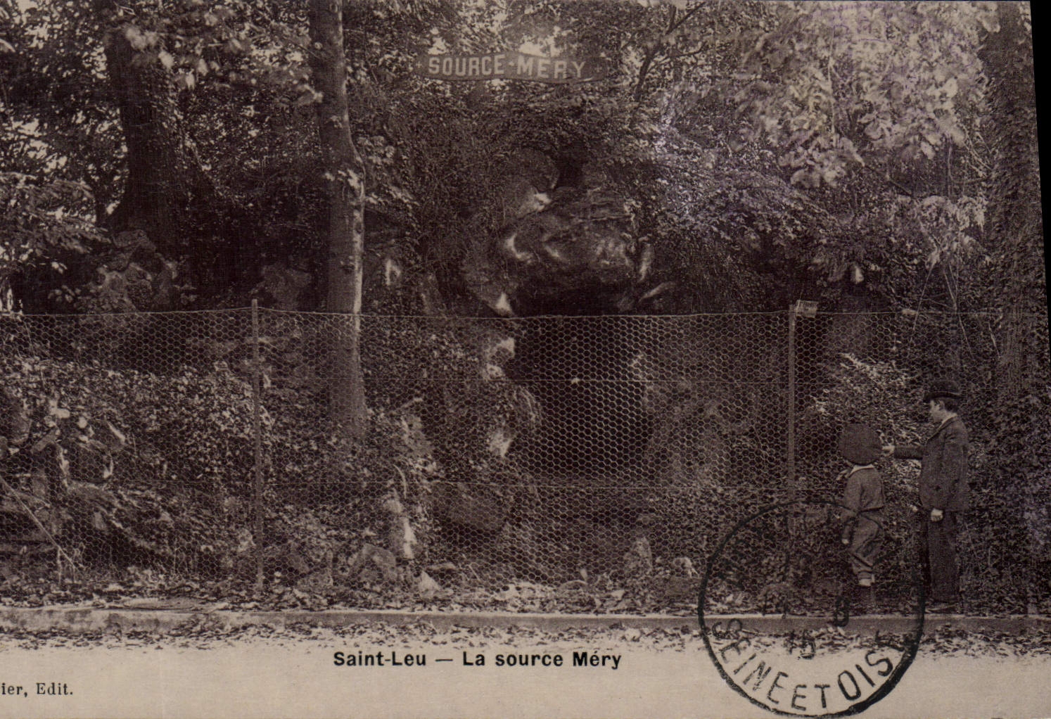 Saint-Leu — La source Méré — Éditeur : Thénard, Paris