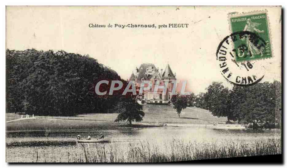 CPA Chateau de Puy Charnoud pres Piegut
