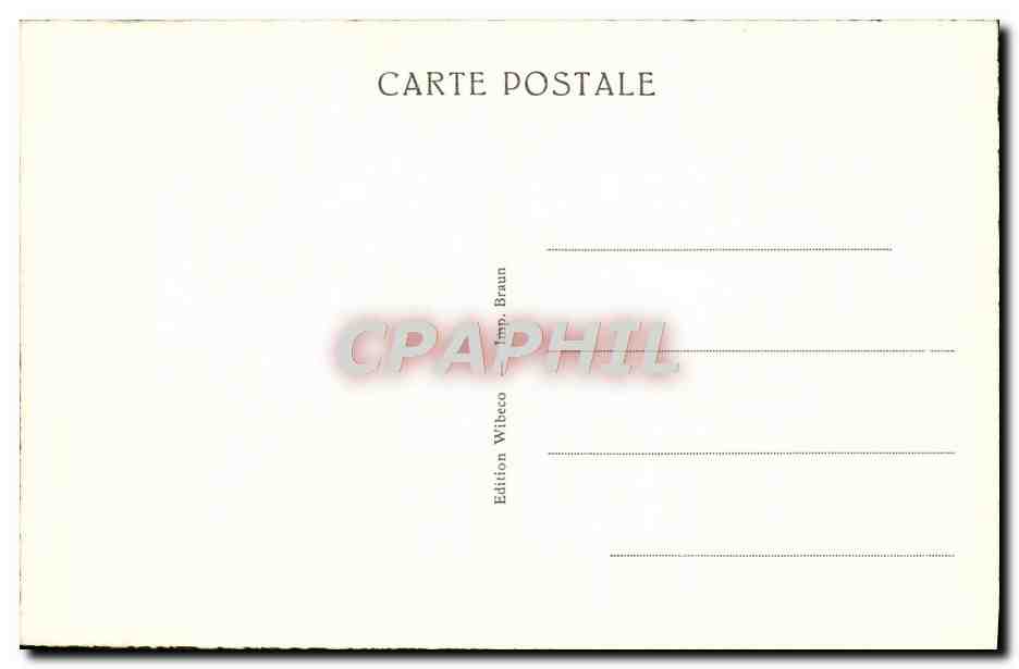 CPA Riquewihr Echappee sur la Cite — Rückseite