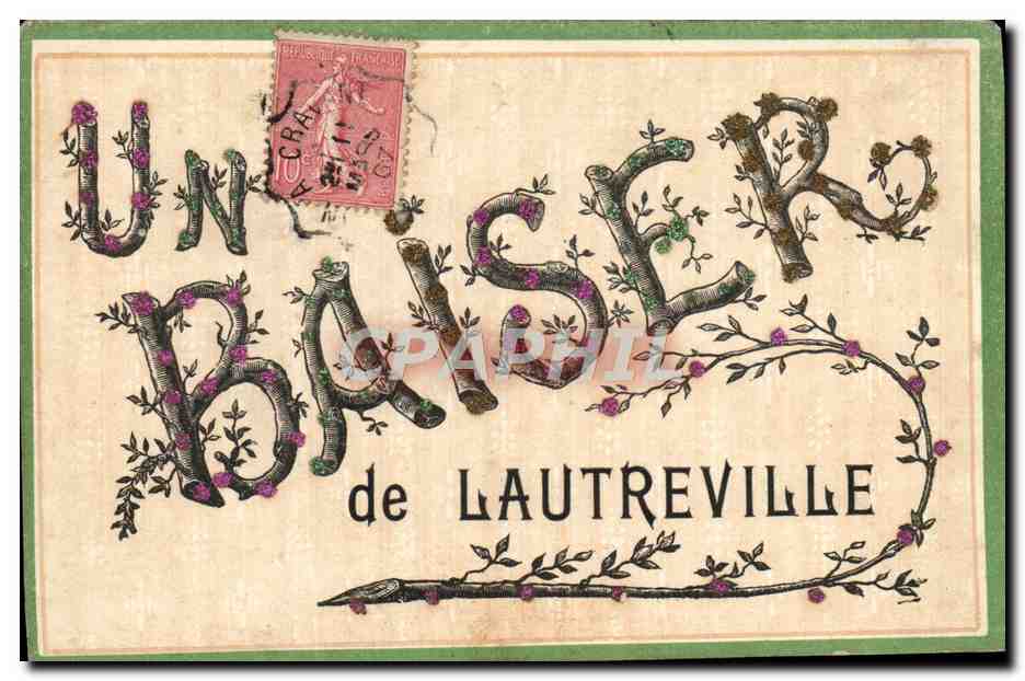 CPA Un Baiser de Lautreville