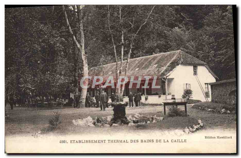 CPA Etablissement Thermal Des Bains de la Caille