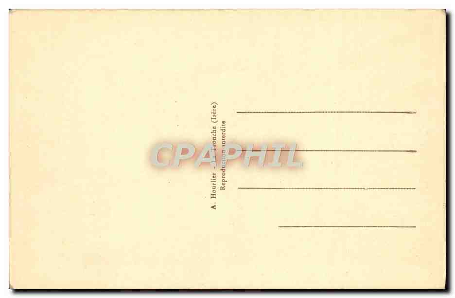 CPA Guillestre Vue Generale et le Pelvoux — Rückseite