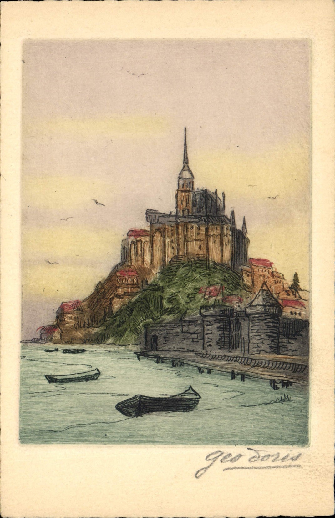 Mont Saint-Michel — Panoramablick — Geo Doris