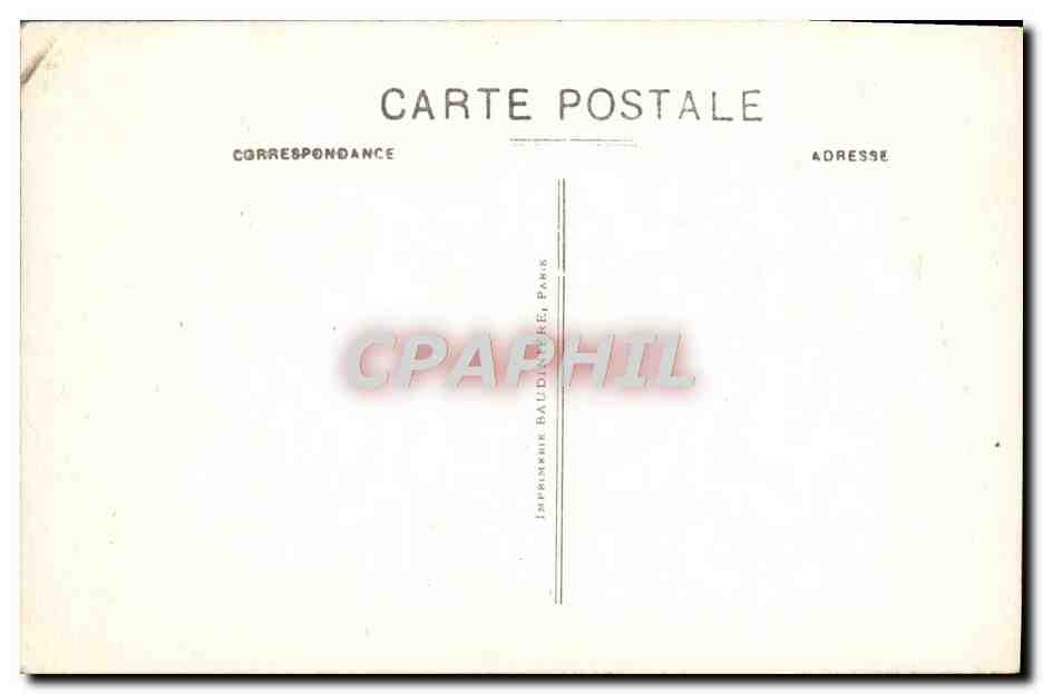CPA Paris Rue Pavee Hotel Lamoignon  — Rückseite