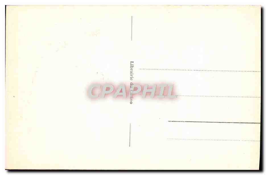 CPA Vichy La Roseraie — Back