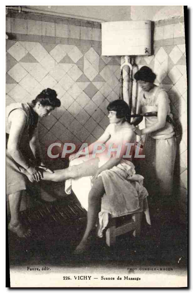 Vichy — Séance de Massage — Faure, édit. n°226