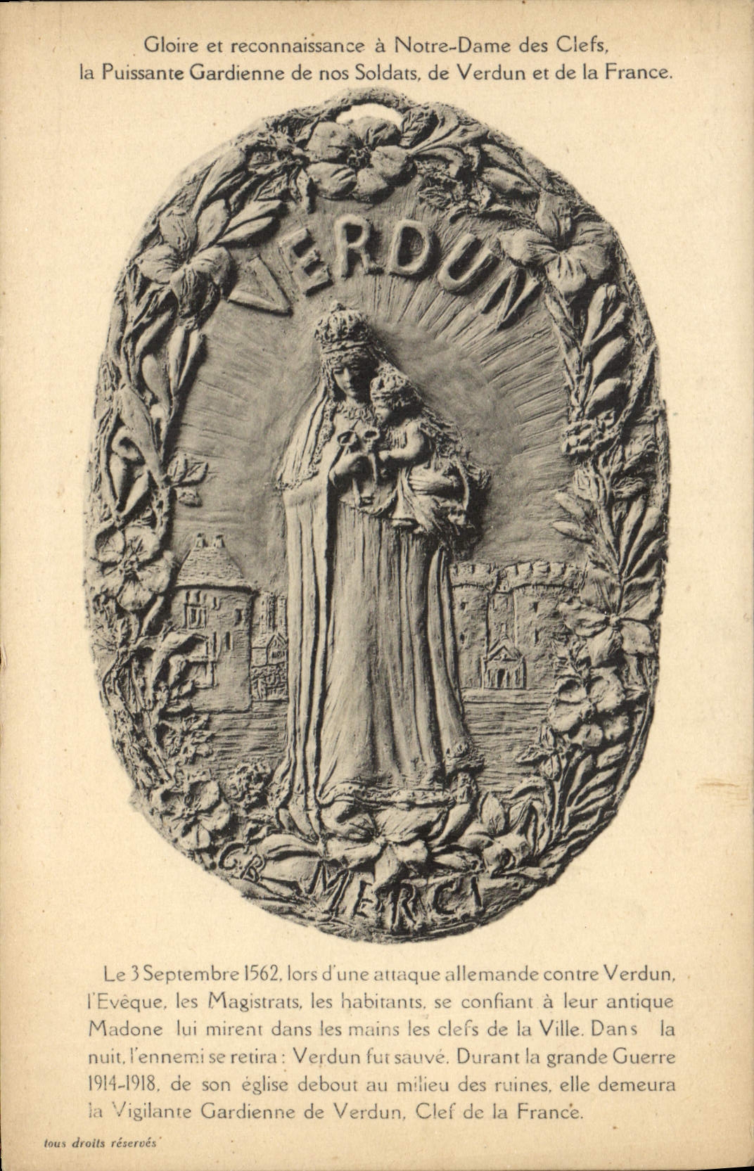 Notre-Dame des Clefs — Verdun — D. Longuet, Saint-Martin — N° 16