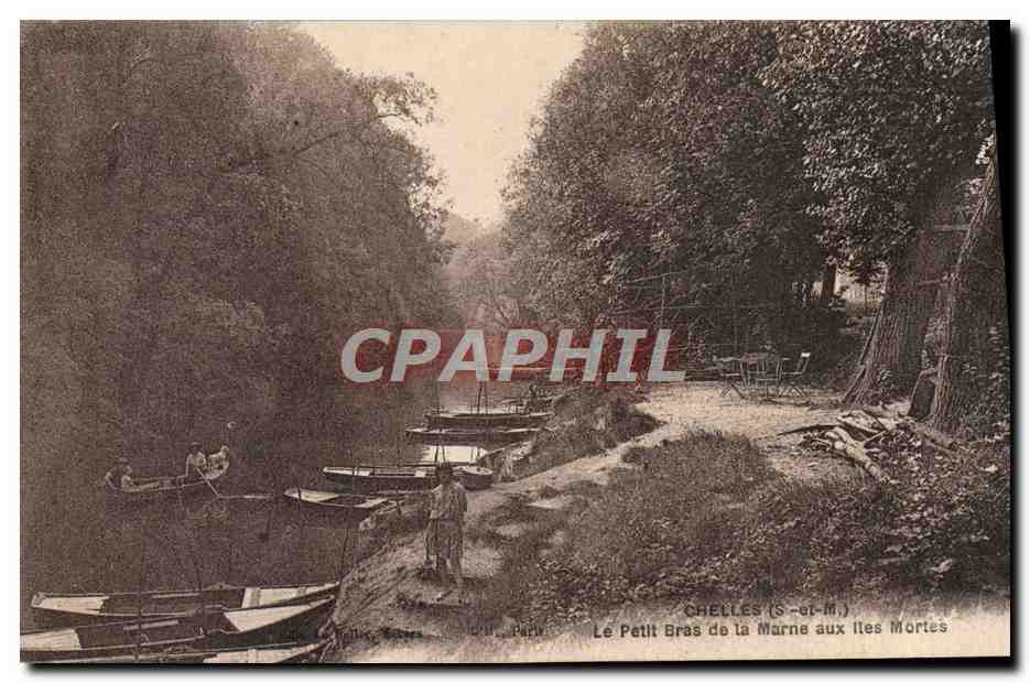CPA Chelles Le Petit de la Marne aux lles Mortes