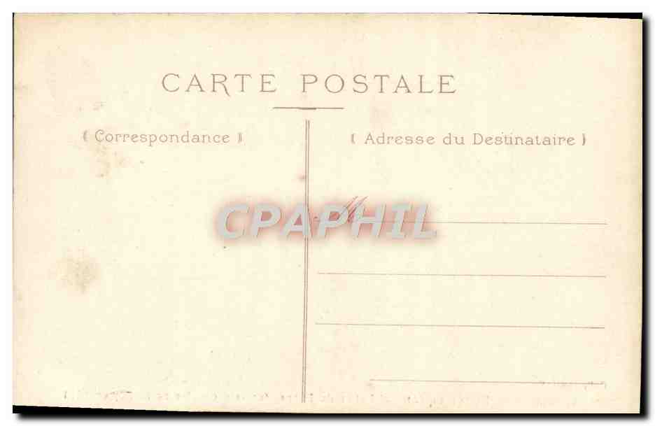 Ancienne maison du Vannat, Porte du Ponan, Arrivain du Sire Notre Roy en 1894 — Collection R.E. — Rückseite