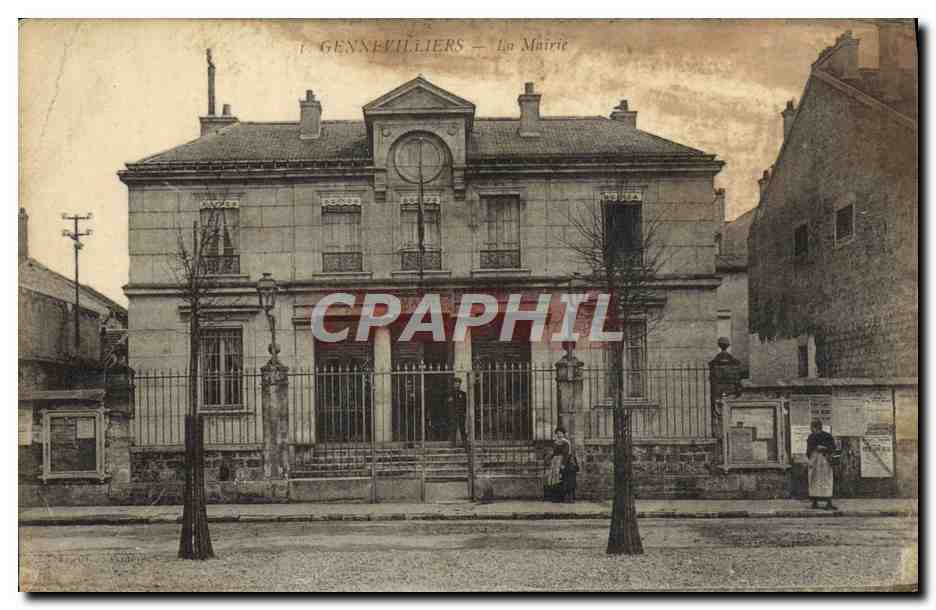 CPA Gennevilliers La Mairie