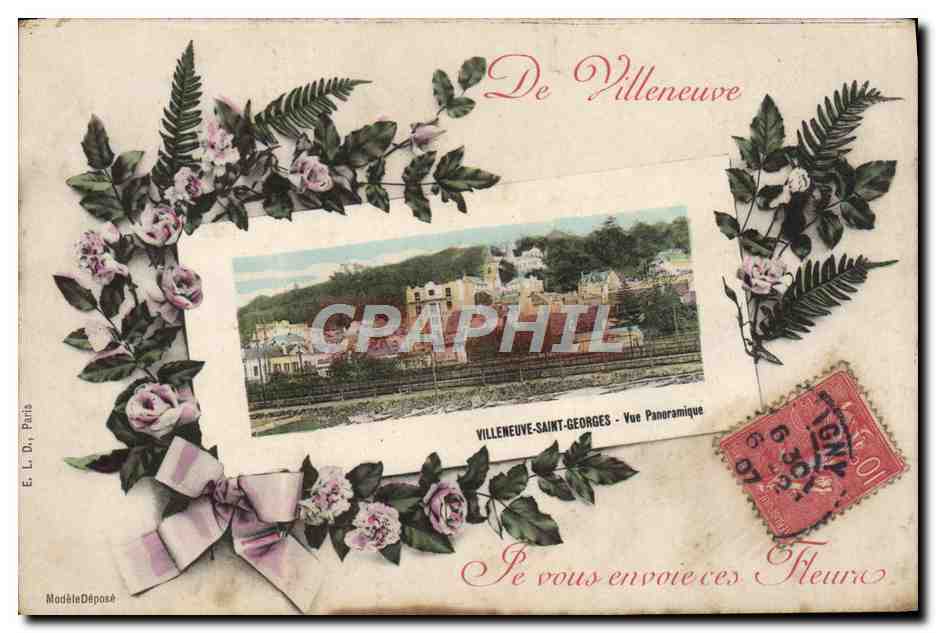 Villeneuve-Saint-Georges — Vue Panoramique — E. L. D., Paris