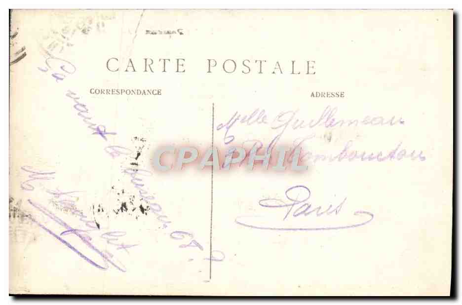 CPA Le Perreux La Marne Au Pavillon Bleu — Rückseite
