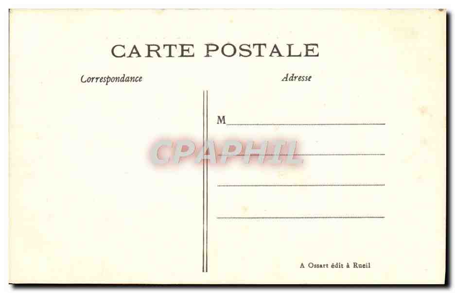 CPA Marly Le Roi Propriete D'Alexandre Dumas — Back