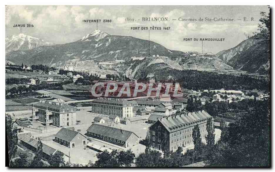 Briançon — Casernes de Ste-Catherine — E. R.