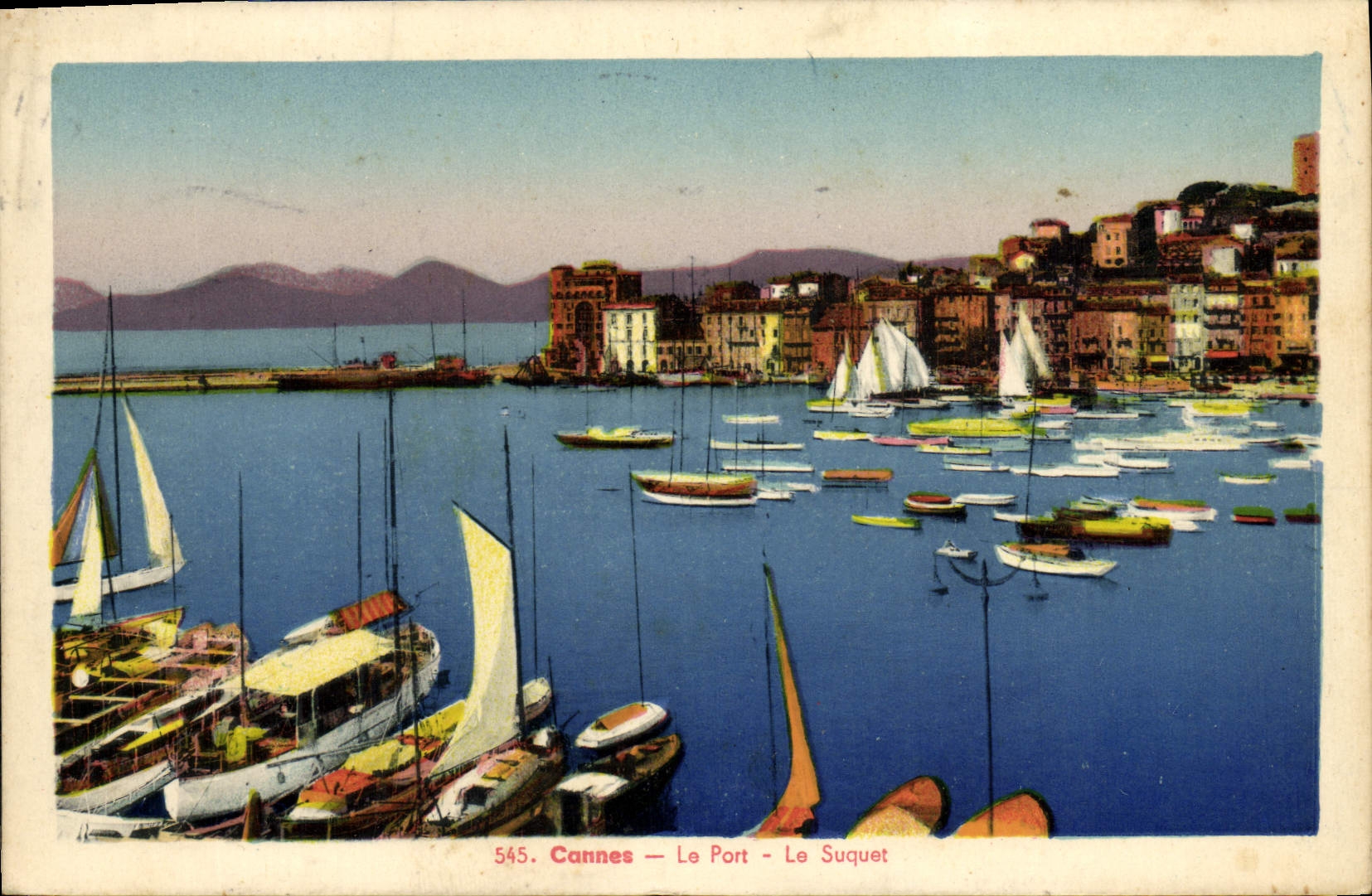 CPA Cannes Le Port Le Suquet
