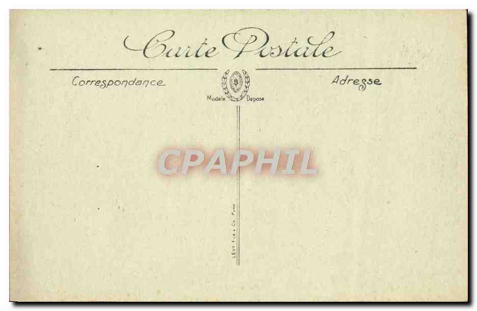 CPA Nice Le Jardin Public Et La Jetee Promenade — Rückseite
