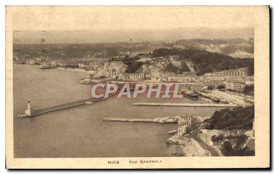 CPA Nice Vue Generale