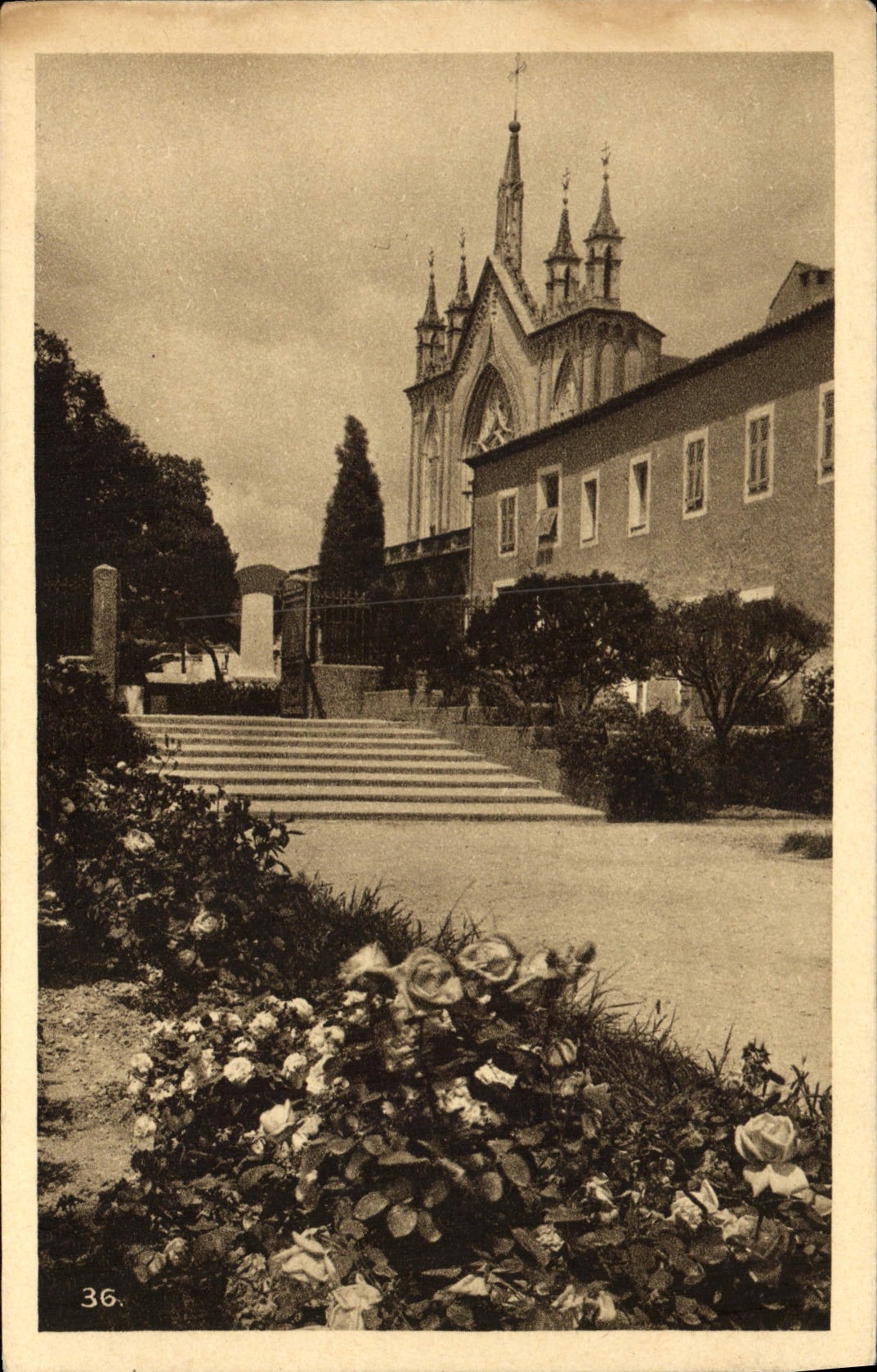Nice - Les Jardins du Monastère de Cimiez — L. Gilletta, Côte d'Azur Artistique, n°36