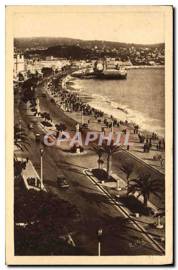 CPA Nice La Promenade Des Anglais