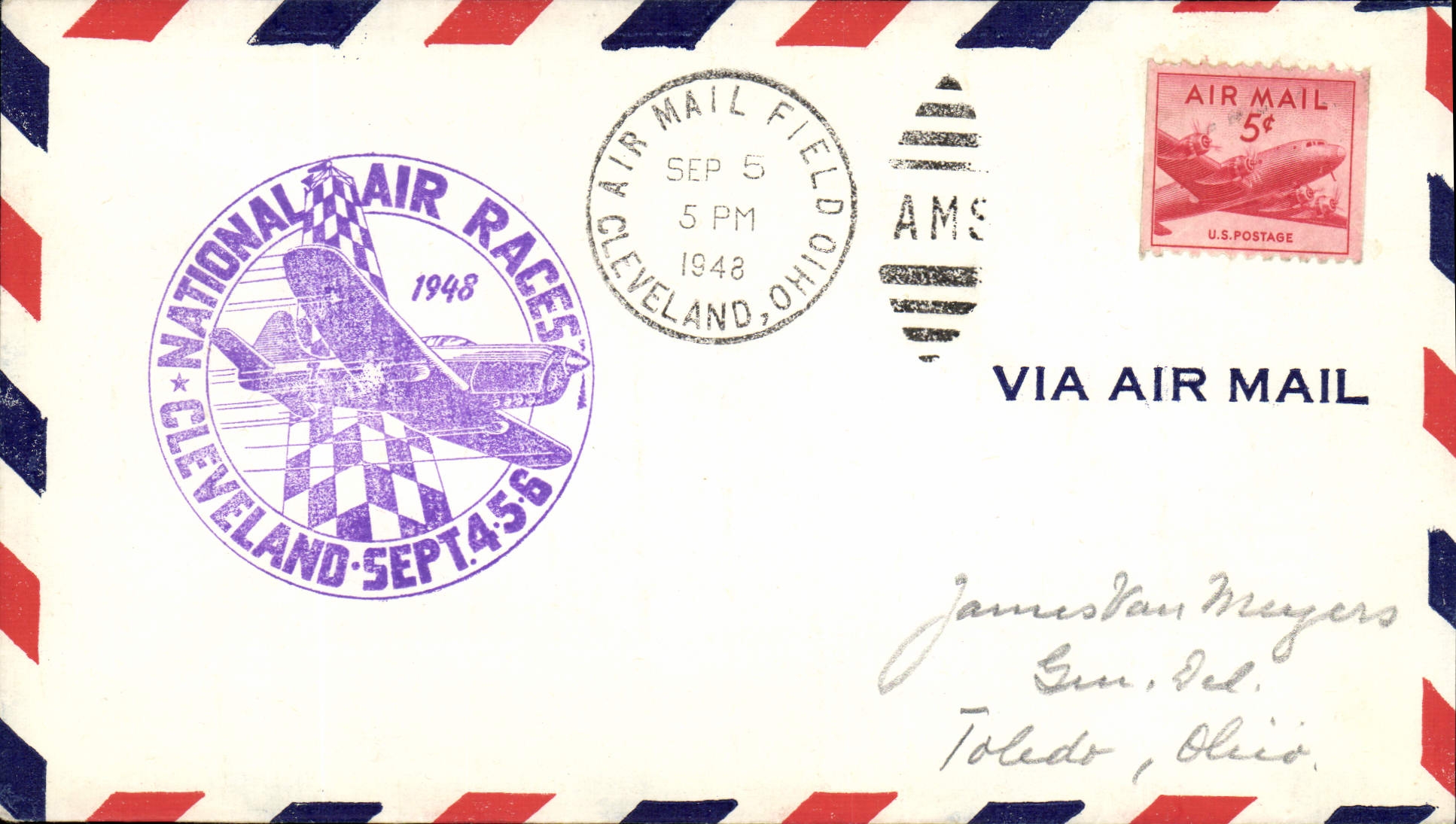 National Air Races — Cleveland, Ohio — 1948 — AMS
