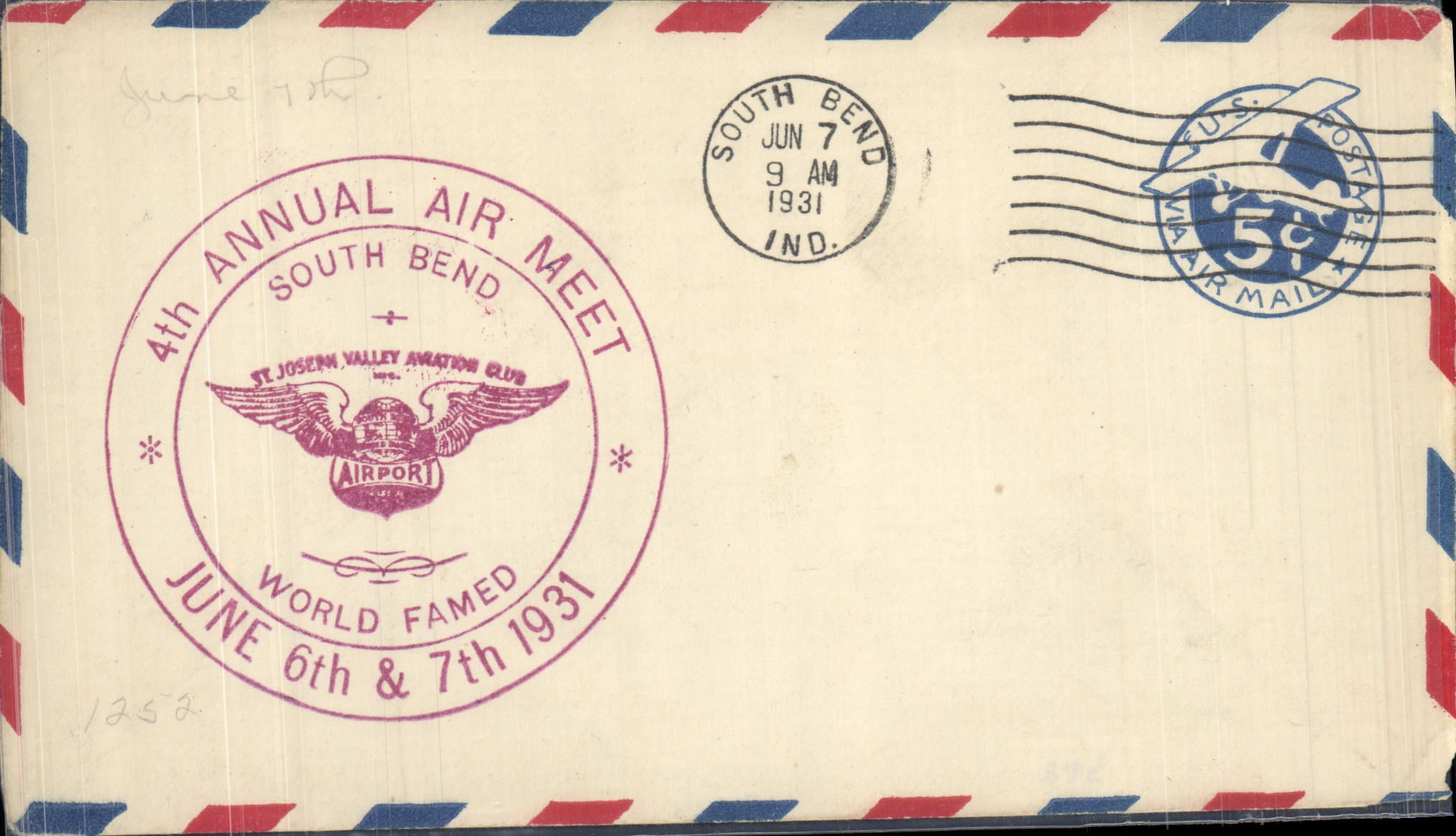 South Bend — 4th Annual Air Meet — St. Joseph Valley Aviation Club