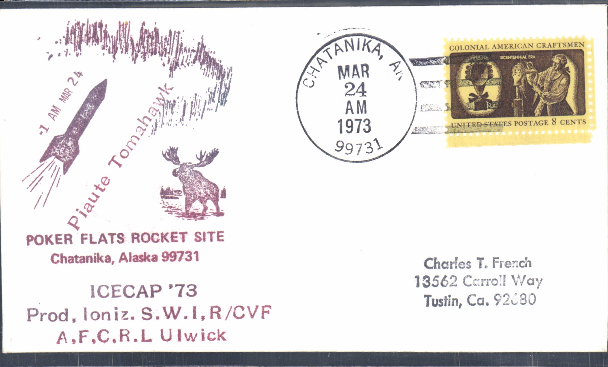 Poker Flats Rocket Site — ICECAP '73 — Chatanika, Alaska