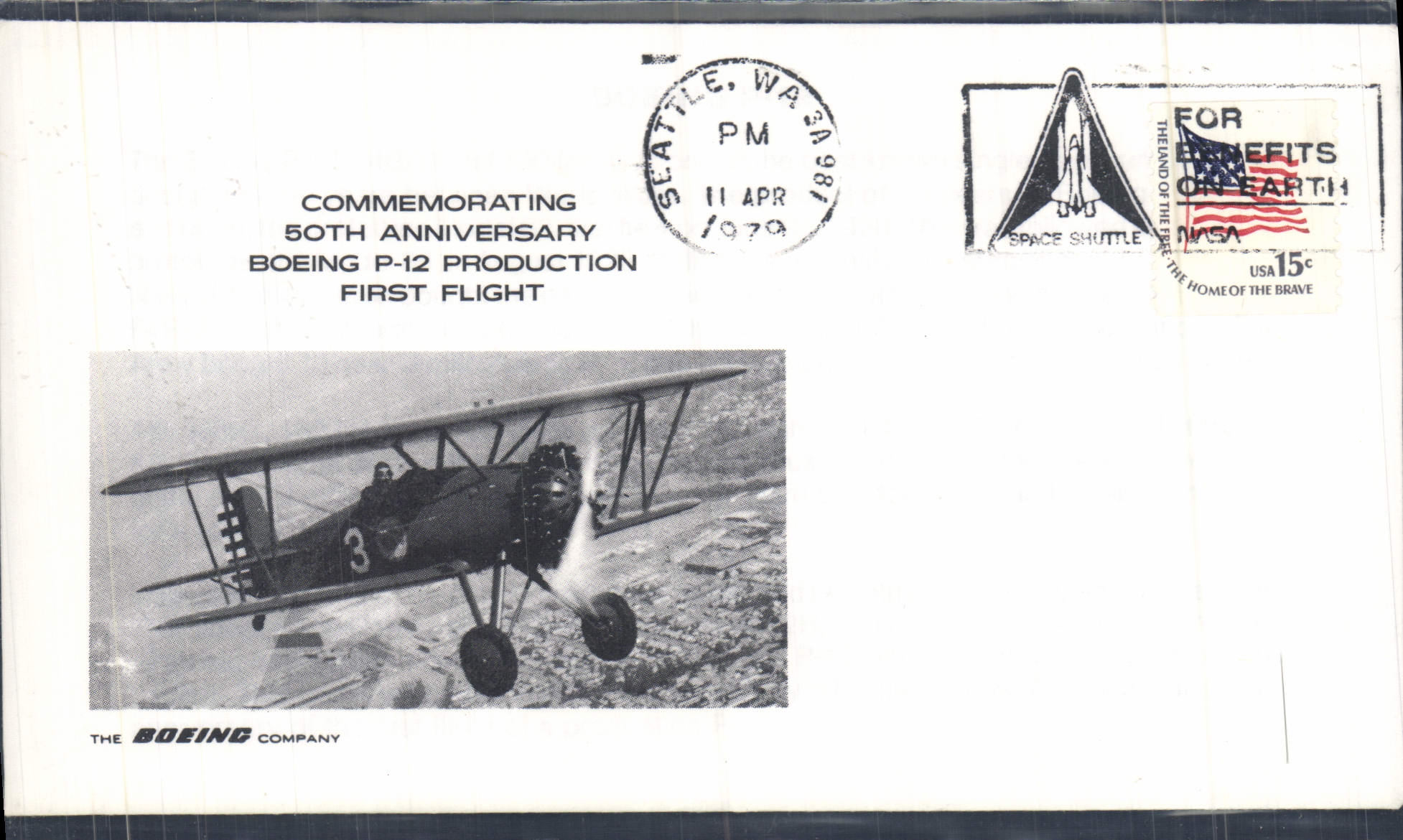 Boeing P-12 First Flight — 50th Anniversary of Production — The Boeing Company