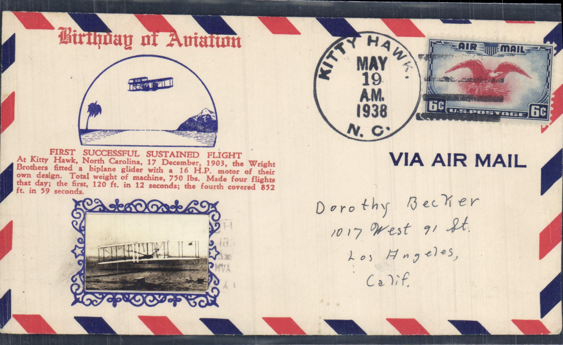 Geburtstag der Luftfahrt — Kitty Hawk, N.C. — Verlag nicht sichtbar