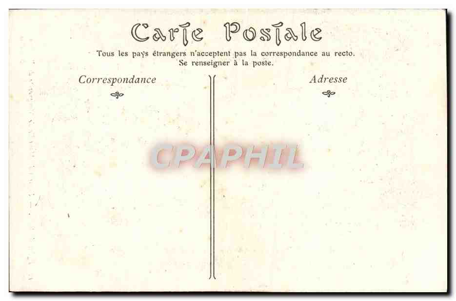 CPA Bourg Eglise de Brou Figures du Mausolee de Marguerite de Bourbon — Verso