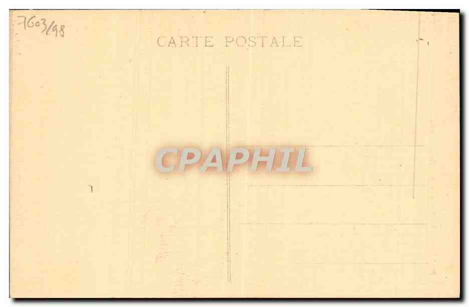 CPA Hauteville Sortie de la foret de Maziere — Verso