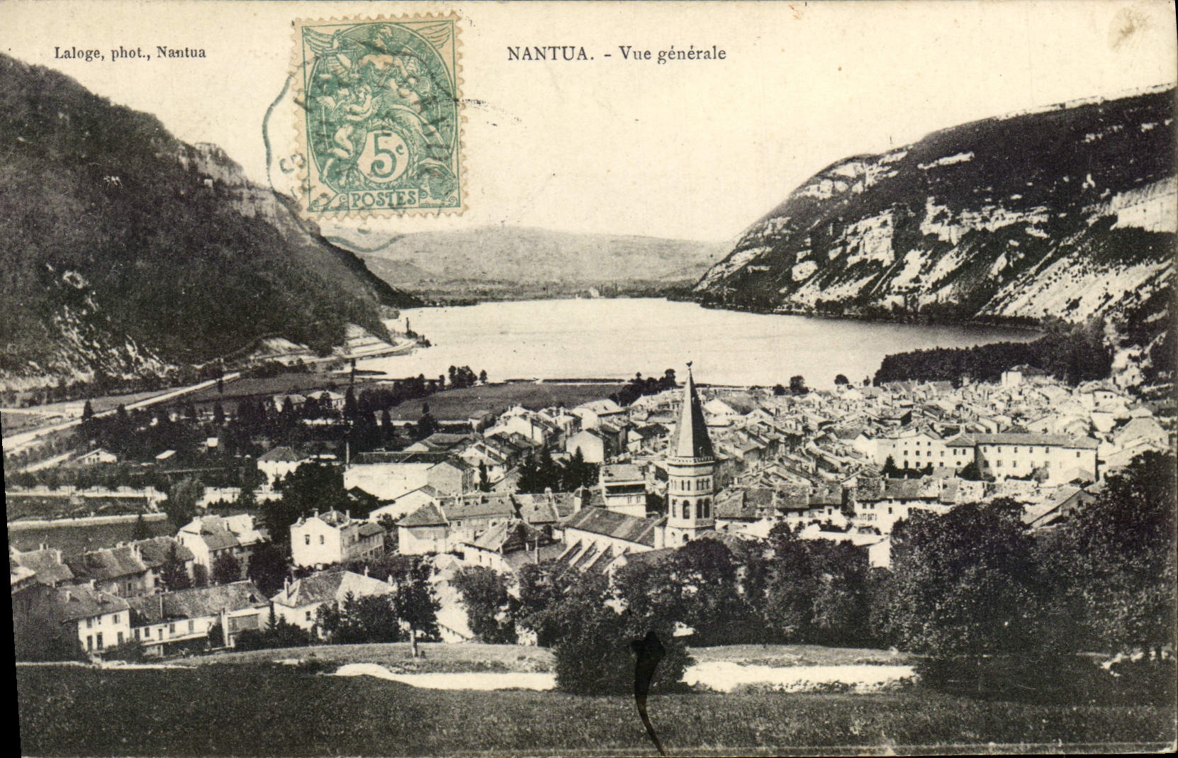 CPA Nantua Vue generale