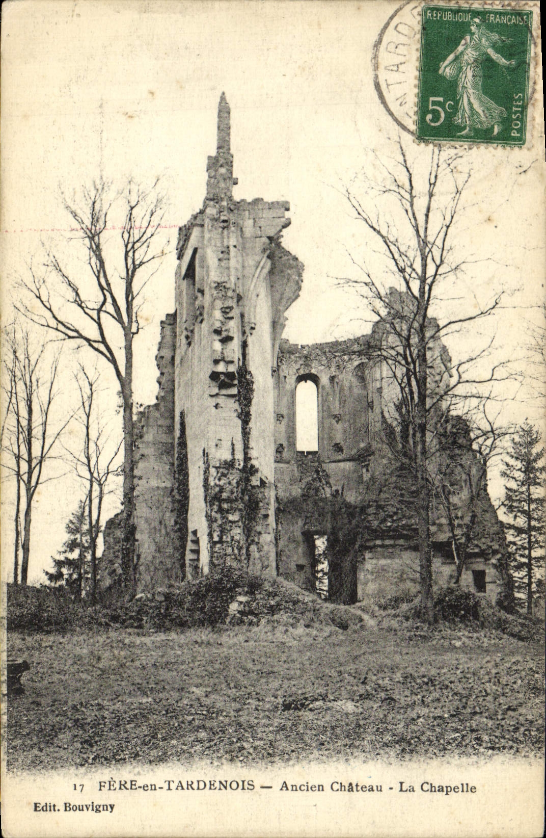 FÈRE-en-TARDENOIS — Ancien Château - La Chapelle — Edit. Bouvigny