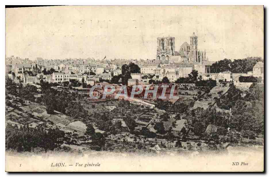 CPA Laon Vue generale