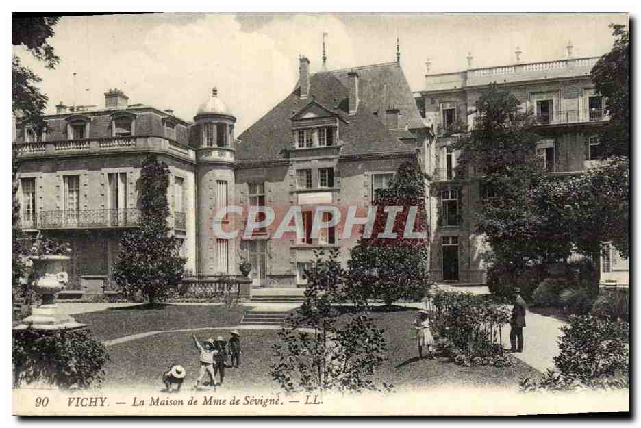 CPA Vichy Le pavillon de Mme de Sevigne 