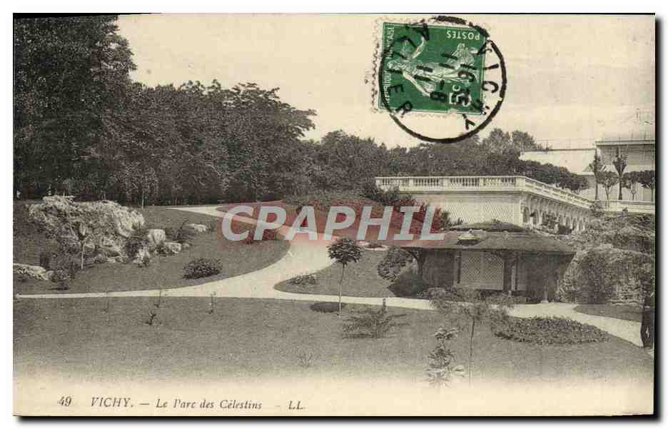 CPA Vichy Le parc des Celestins