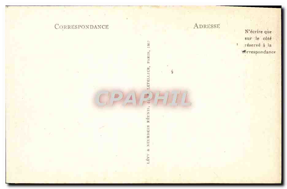 CPA Vichy Entree du palais des sources — Verso