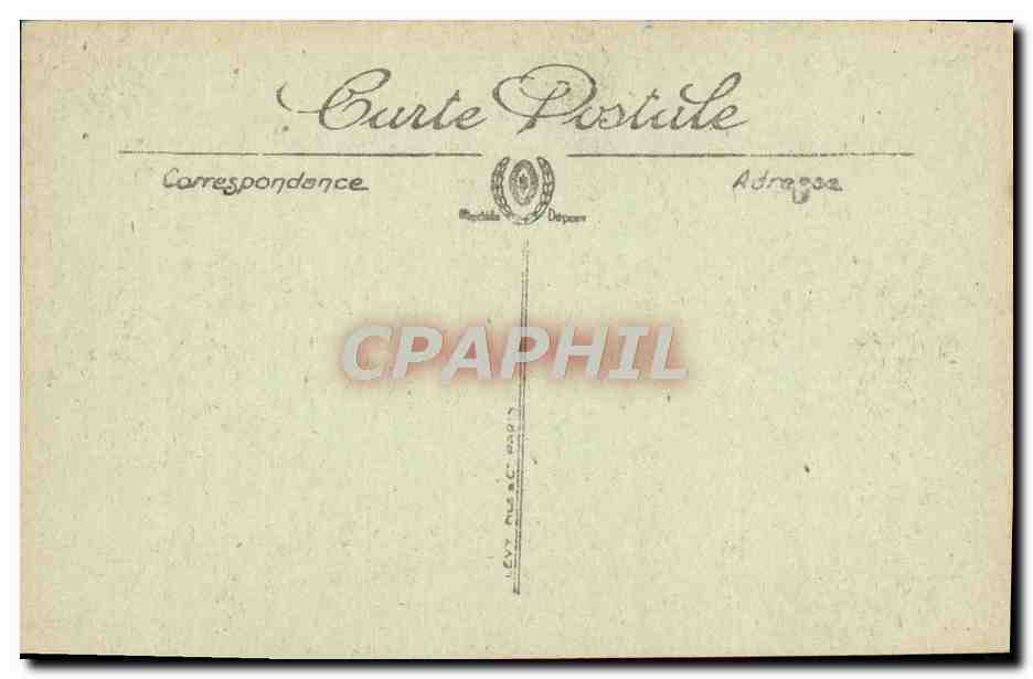 CPA Vichy La tour de l'horloge  — Verso