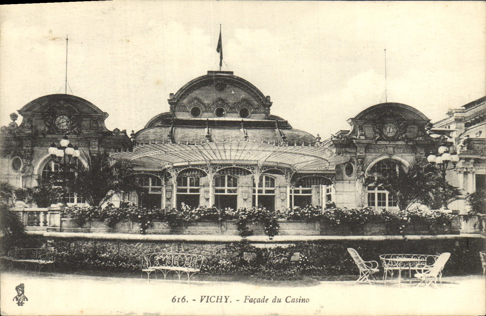 Vichy — Façade du Casino — n° 616