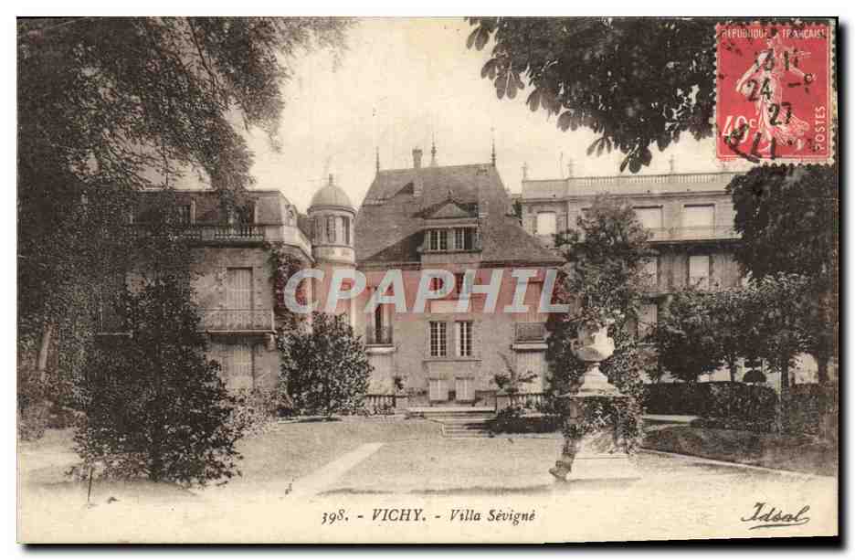 CPA Vichy Villa Sevigne