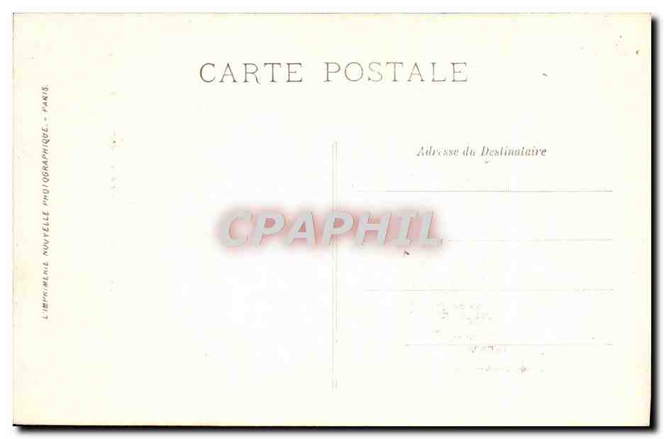 CPA Vichy Maison de Madame de Sevigne — Verso